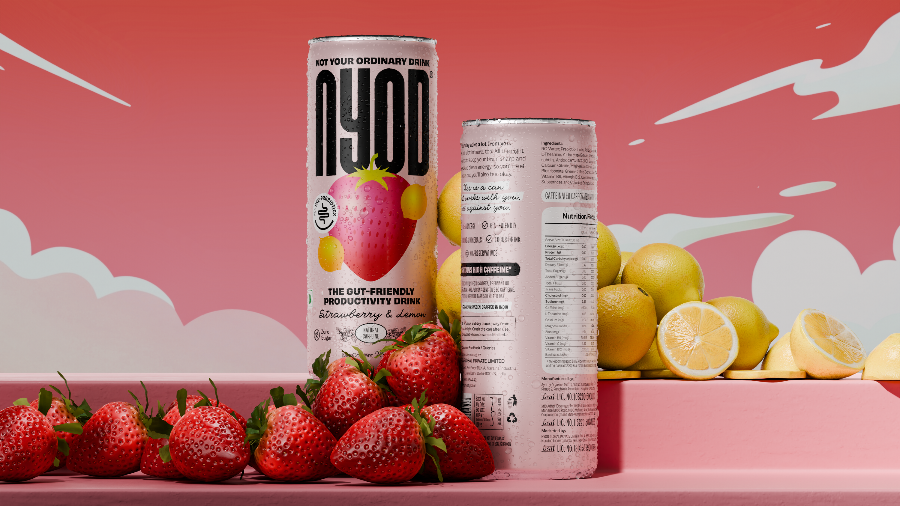 Strawberry & Lemon
